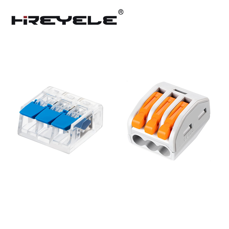 Lever-Nut Compact Splice Wire Connectors Operation Steps