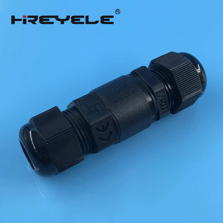 IP68 Waterproof Cable Connector For Outdoor Lighting