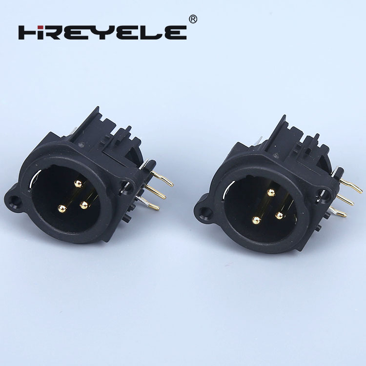  audio video socket cable 3 pin XLR connector