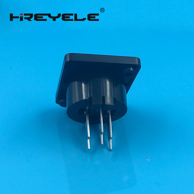 video socket cable 3 pin XLR connector