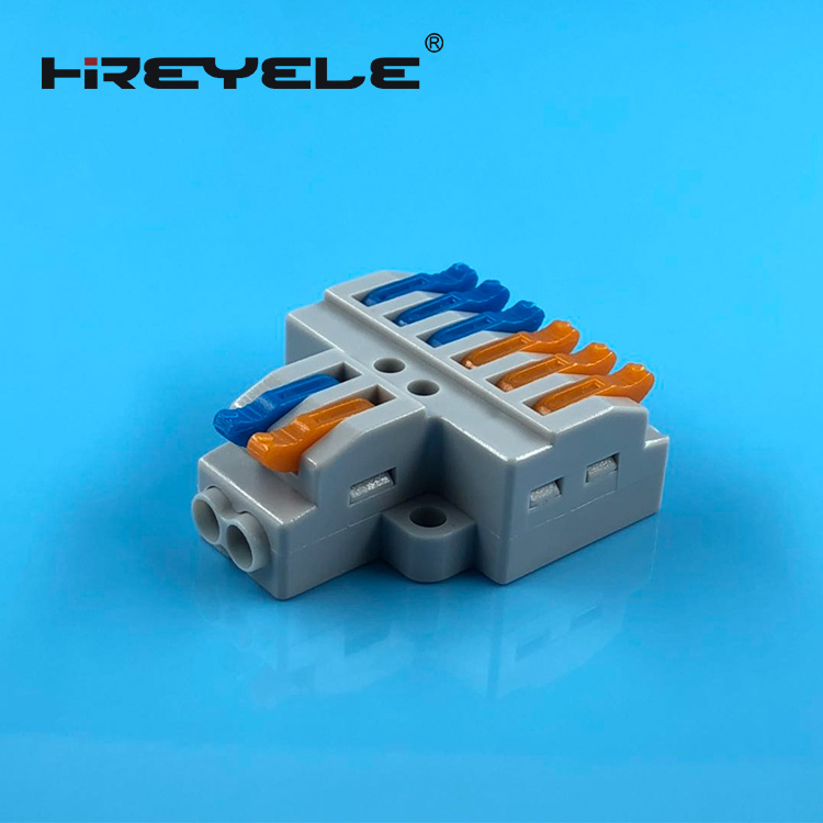 Push Wire Connector WallNut 8 Port Quick Wiring Connectors