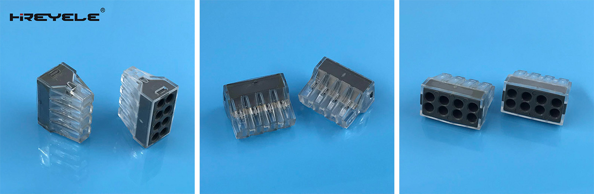 8-Conductor Push Wire Connector
