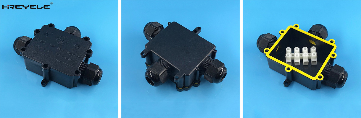 3-Way Electrical IP68 Junction Box