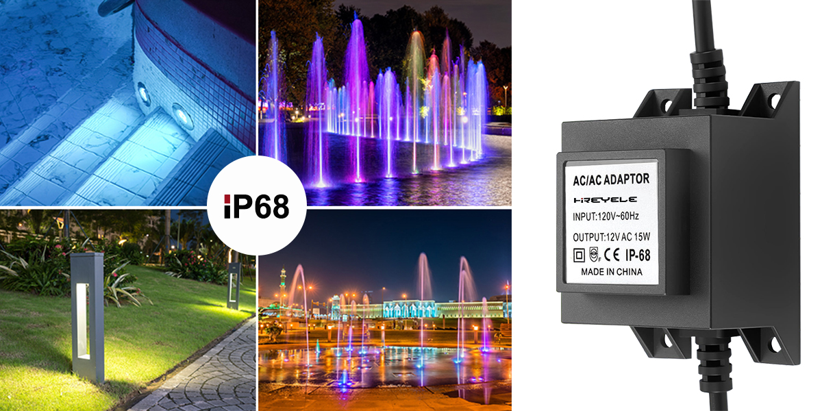 IP68 waterproof outdoor power supply