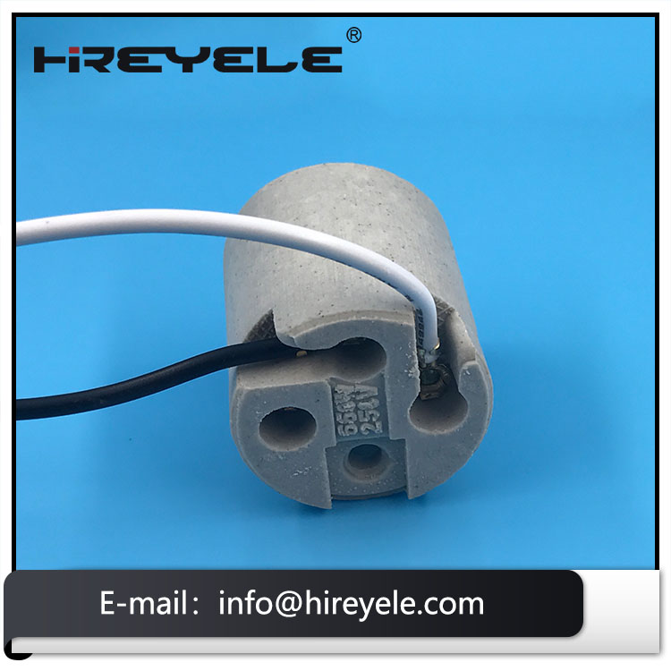 250V 4A Bulb Holder Ceramic Light Holder Socket E26 With Wire