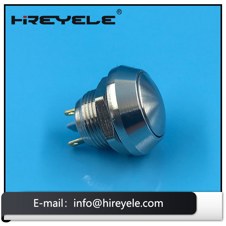 12MM Round Push Button Switch Waterproof 220V