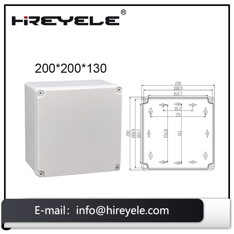 Din Rail ABS IP67 Protection Level Plastic Enclosure Box Electronic