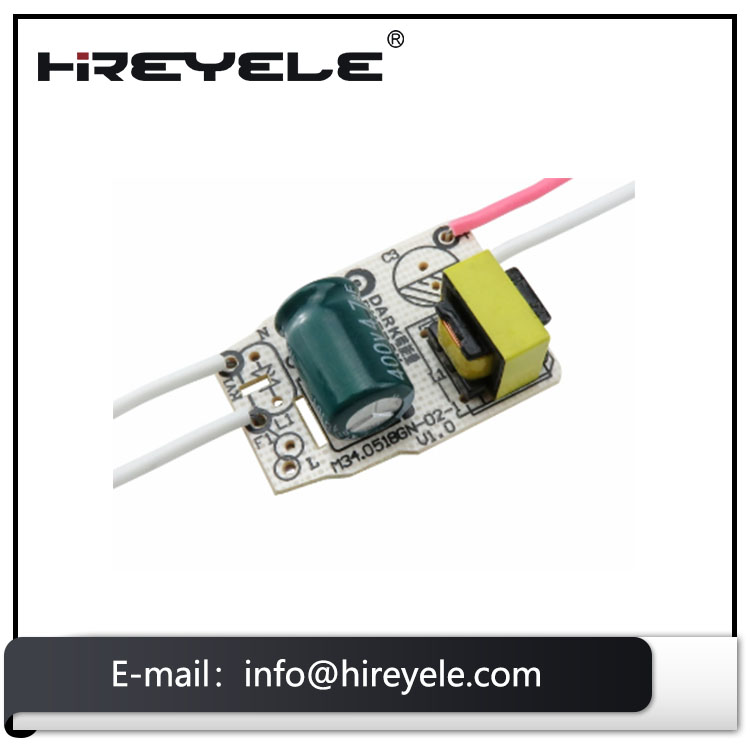 9W 80V DC Constant Current LED Drivers For LED Bulb Lights