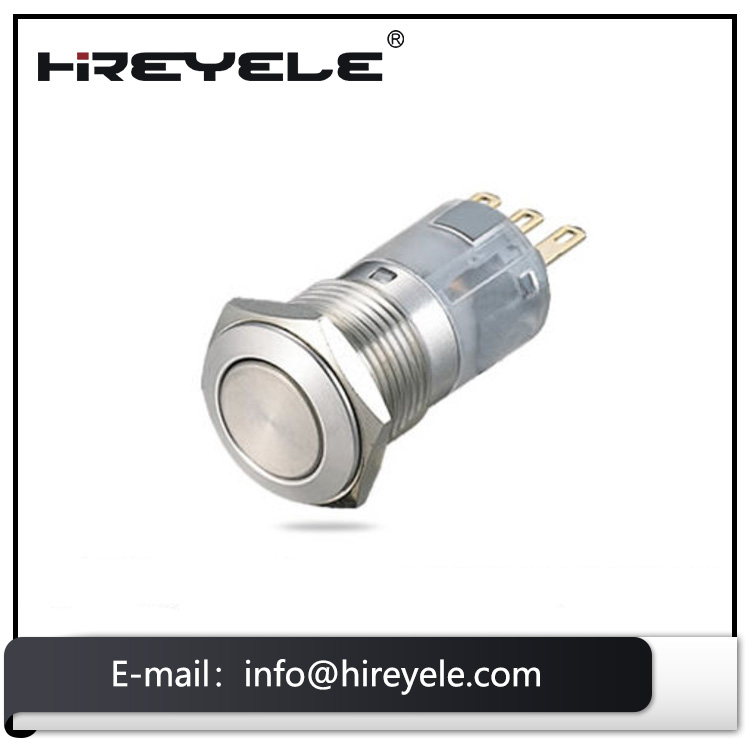 thumbnail image 2 of 22mm Illuminated Push Button Switch – Momentary Or Latching, 18A, Ring Power Symbol 2 of 5