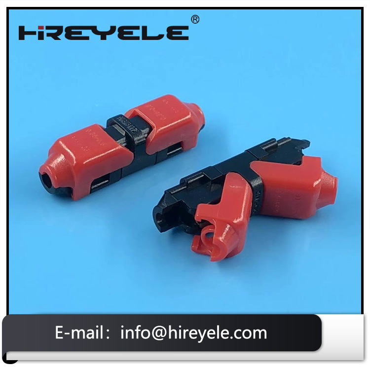 Low Voltage Wire Connectors I Shape No Wire-Stripping Required 1 Pin Quick Splice Wire Connector