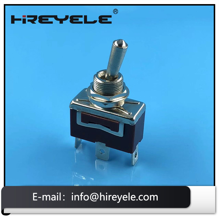 SPST 3P LED Toggle Switch Metal Lever LED Toggle Switch 