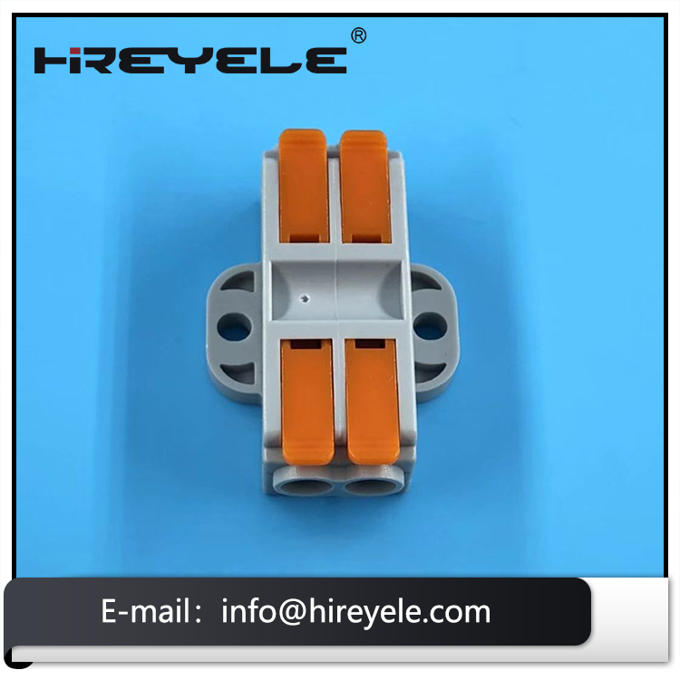 Electrical Wiring Docking Connector 2 Conductor Compact Splice Wire Connectors