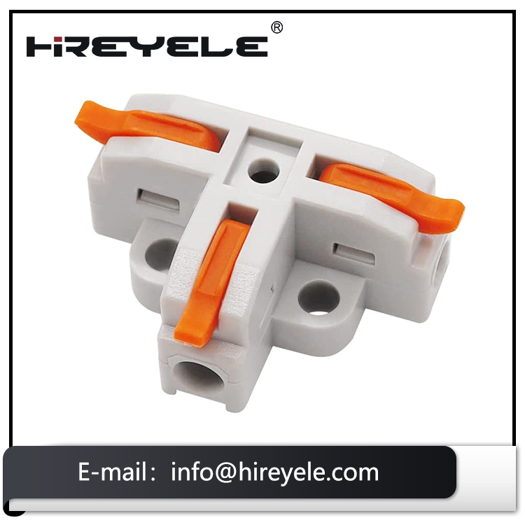 Lever Wire Connectors T Type Quick Wiring Terminal Block Connecotr